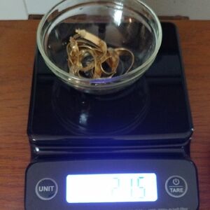 24" 14k Italy Gold Herringbone Necklace